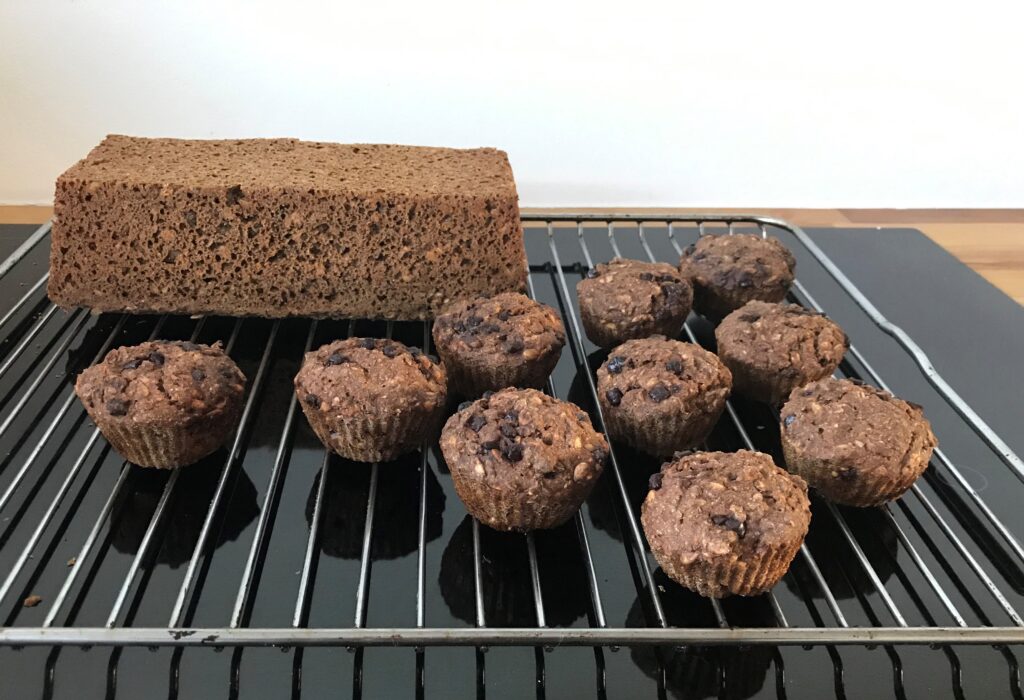 Rugbrødsmuffins