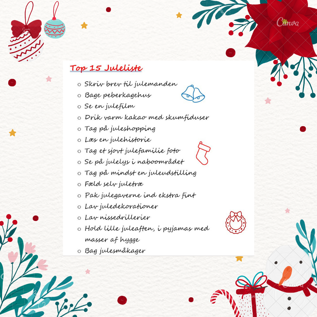 Top 15 juleliste