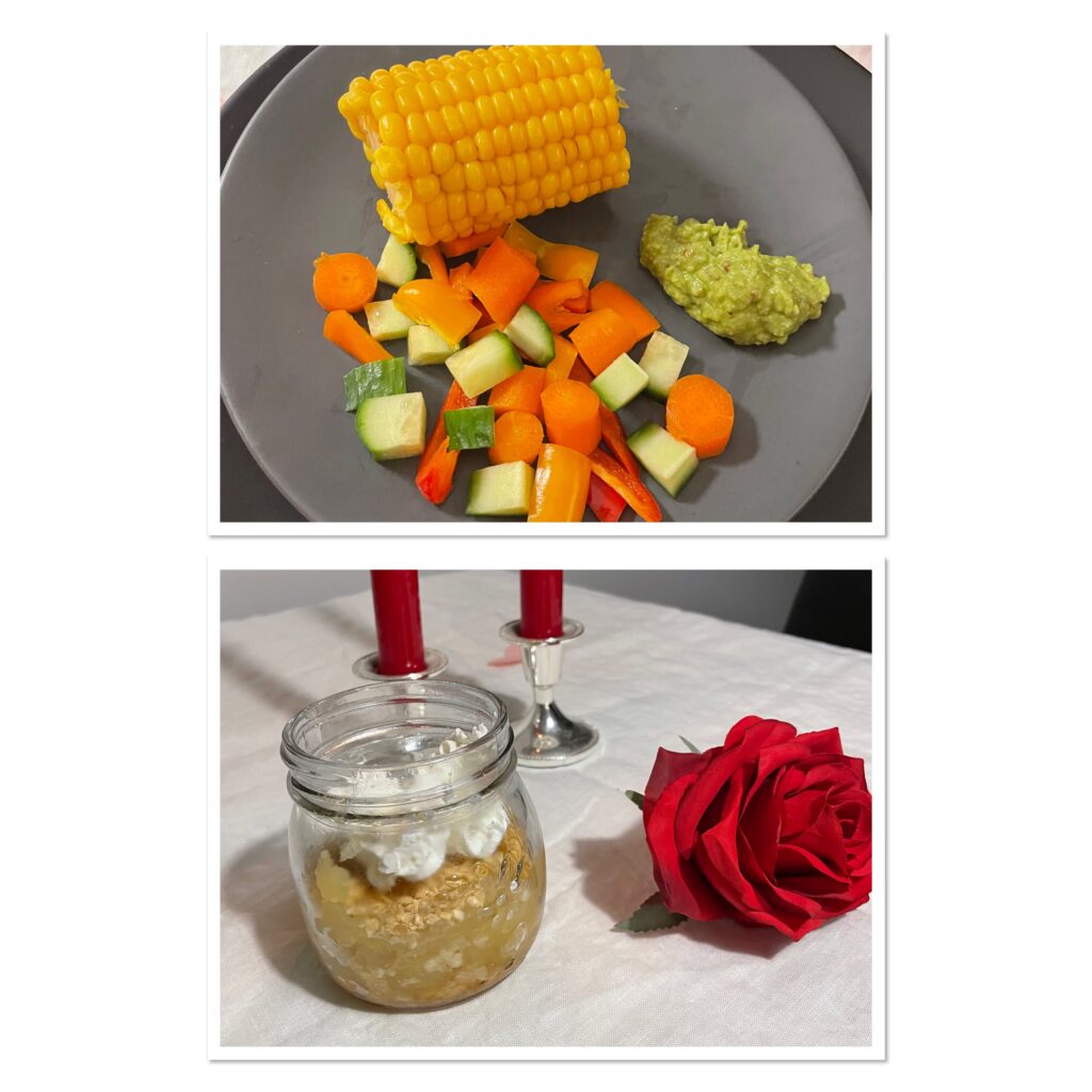 Olivias forret og dessert